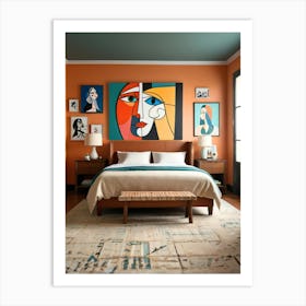 Bedroom Paint Color Ideas Art Print