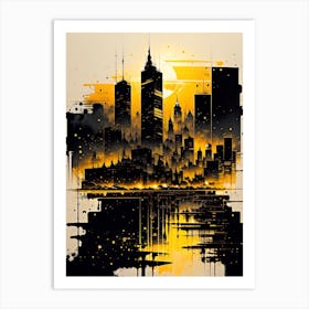 Cityscape 11 Art Print