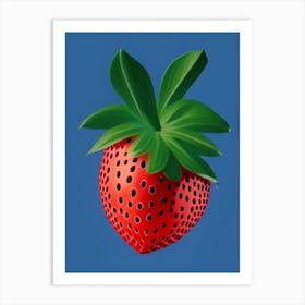 A Single Strawberry, Fruit, Fauvism Matisse 1 Art Print