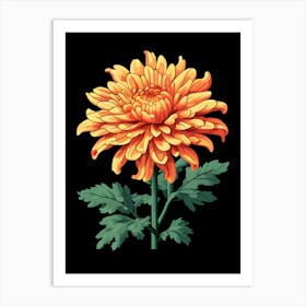 Chrysanthemum 18 Art Print