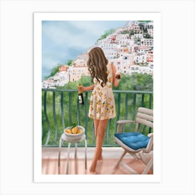 Amalfi Reverie Art Print