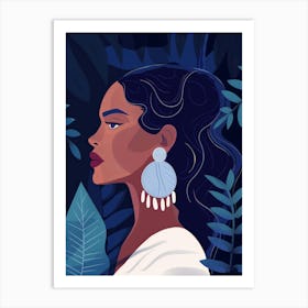 Afro-American Woman 52 Art Print