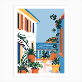 House By The Sea 18 Art Print