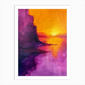 Sunset Art Print