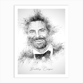 Bradley Cooper Art Print