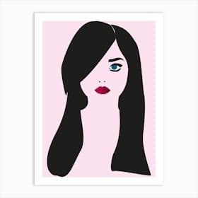 Portrait Of A Woman 15 Art Print