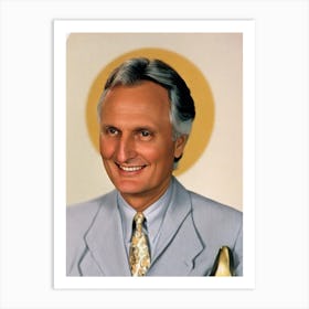 Alan Alda Retro Collage Movies Art Print