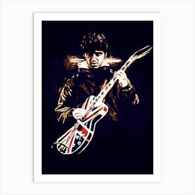 noel gallagher oasis britpop music band 8 Art Print