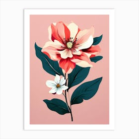 Pink Flower 14 Art Print