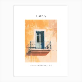 Ibiza Travel And Architecture Poster 3 Art Print