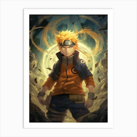 Naruto 8 Art Print