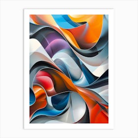 Abstract Abstract Painting 22 Art Print