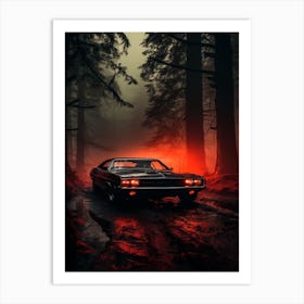 nature car art Art Print