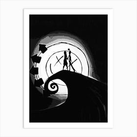 Nightmare Before Christmas Art Print