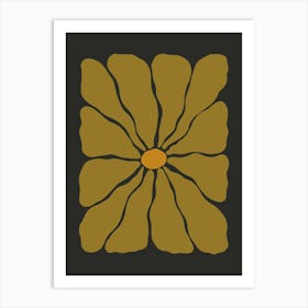 Autumn Flower 04 - Spruce Art Print