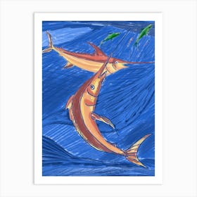 Marlin Art Print