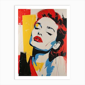 Katie, Pop Art Art Print