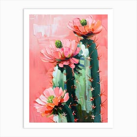 Cactus Flowers Art Print