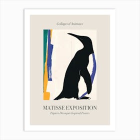 Penguin 1 Matisse Inspired Exposition Animals Poster Art Print