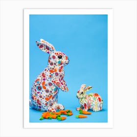 Easter Bunnies 5 Art Print