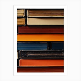 Stack Of Books Art Print