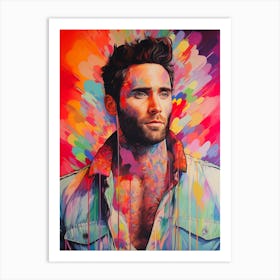 Adam Levine (1) Art Print