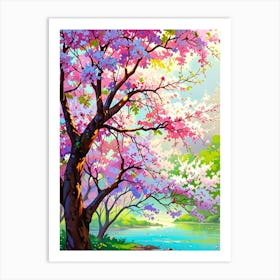 Cherry Blossoms 28 Art Print