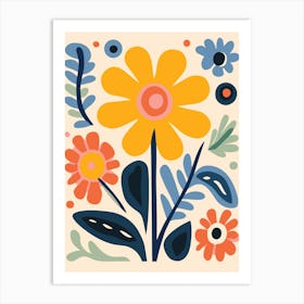 Floral Print 2 Art Print