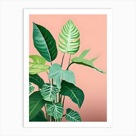 Tropical Plants Art Print