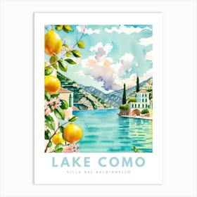 Italy Lake Como Art Print