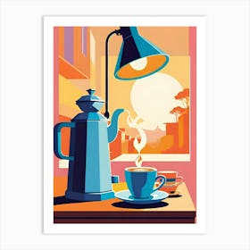 Coffee And Tea Art Print