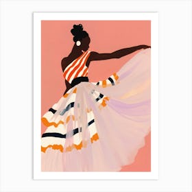 Dancing Amita No 1 Art Print