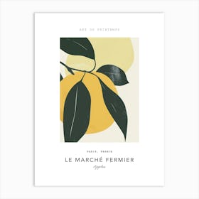 Apples Le Marche Fermier Poster 8 Art Print
