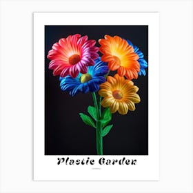 Bright Inflatable Flowers Poster Calendula 2 Art Print