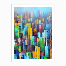 Cityscape 1 Art Print