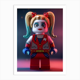 Harley Quinn 2 Art Print