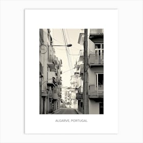 Poster Of Athens, Greece, Photography In Black And White 2 Art Print