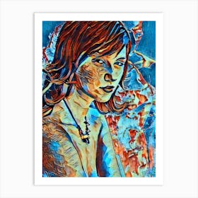 Portrait Of A Woman 62 Art Print