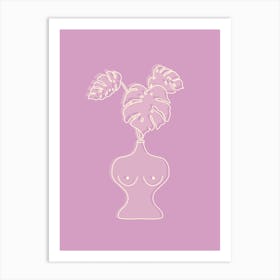 Boob Plant 3 Art Print