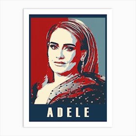 Adele Art Print