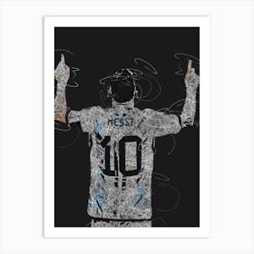 Lionel Messi 15 Art Print