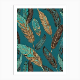 Feathers Art Print