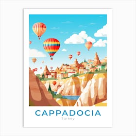 Turkey Cappadocia Travel Art Print