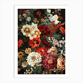 Flowers In A Vase 8 Art Print