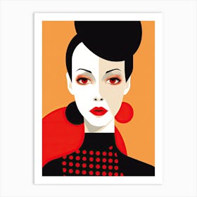 Asian Woman 1 Art Print