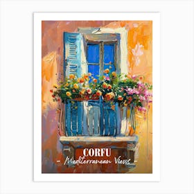 Mediterranean Views Corfu 2 Art Print