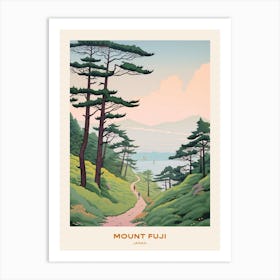Mount Fuji Japan 2 Hike Poster Art Print