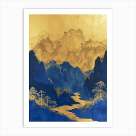 'Blue Mountains' 2 Art Print