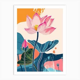 Lotus Flower 7 Art Print