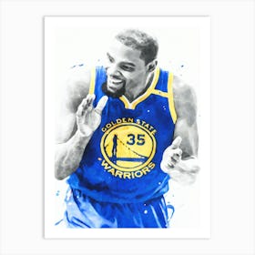 Kevin Durant Golden State Warriors Art Print